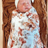 Floral Newborn Swaddle Blanket