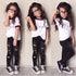 T-shirt and Ripped Jean Set