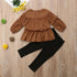 Ruffle Shirt and Legging Set
